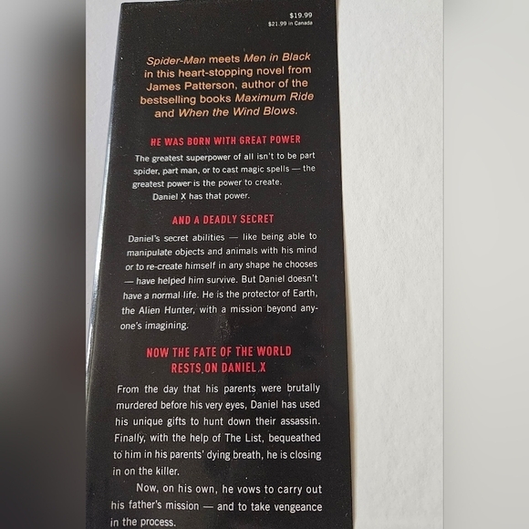 James Patterson. The Dangerous Days of Daniel X. Little Brown (2008) - Picture 7 of 11